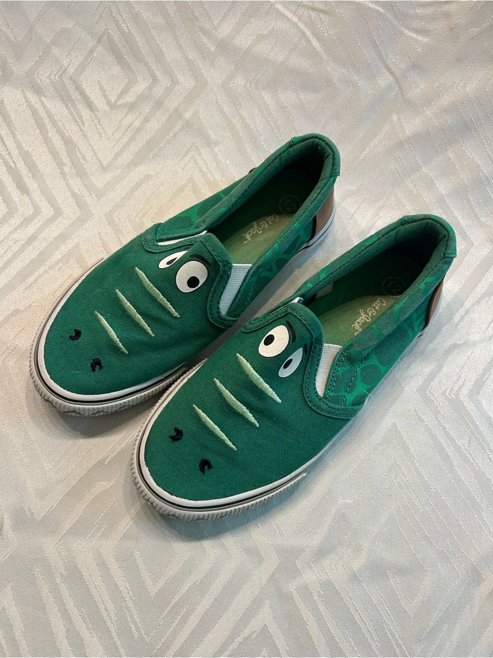 Alligator Slip On Shoes